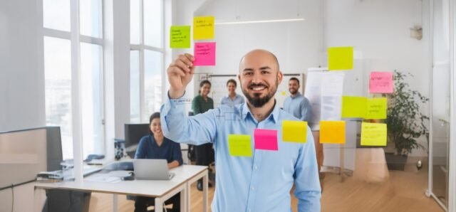 Der agile Coach Soley arbeitet an einer agilen Strategie