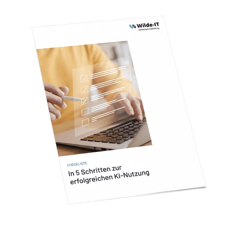 Mockup der KI-Checkliste