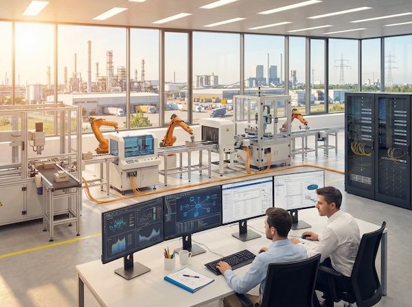 Ein Einblick in eine Produktionshalle in Mannheim